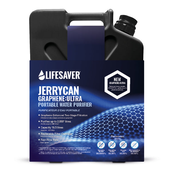 Load image into Gallery viewer, Lifesaver Jerrycan Graphene-Ultra Portable Water Purifier on a white background